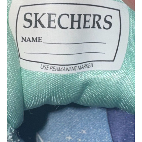 Twinkle Toes Skechers Girls 11C Sneakers Light Up Fairy Wings High Top Causal - Picture 10 of 13